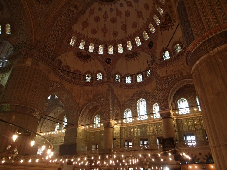 ブルーモスクの中②